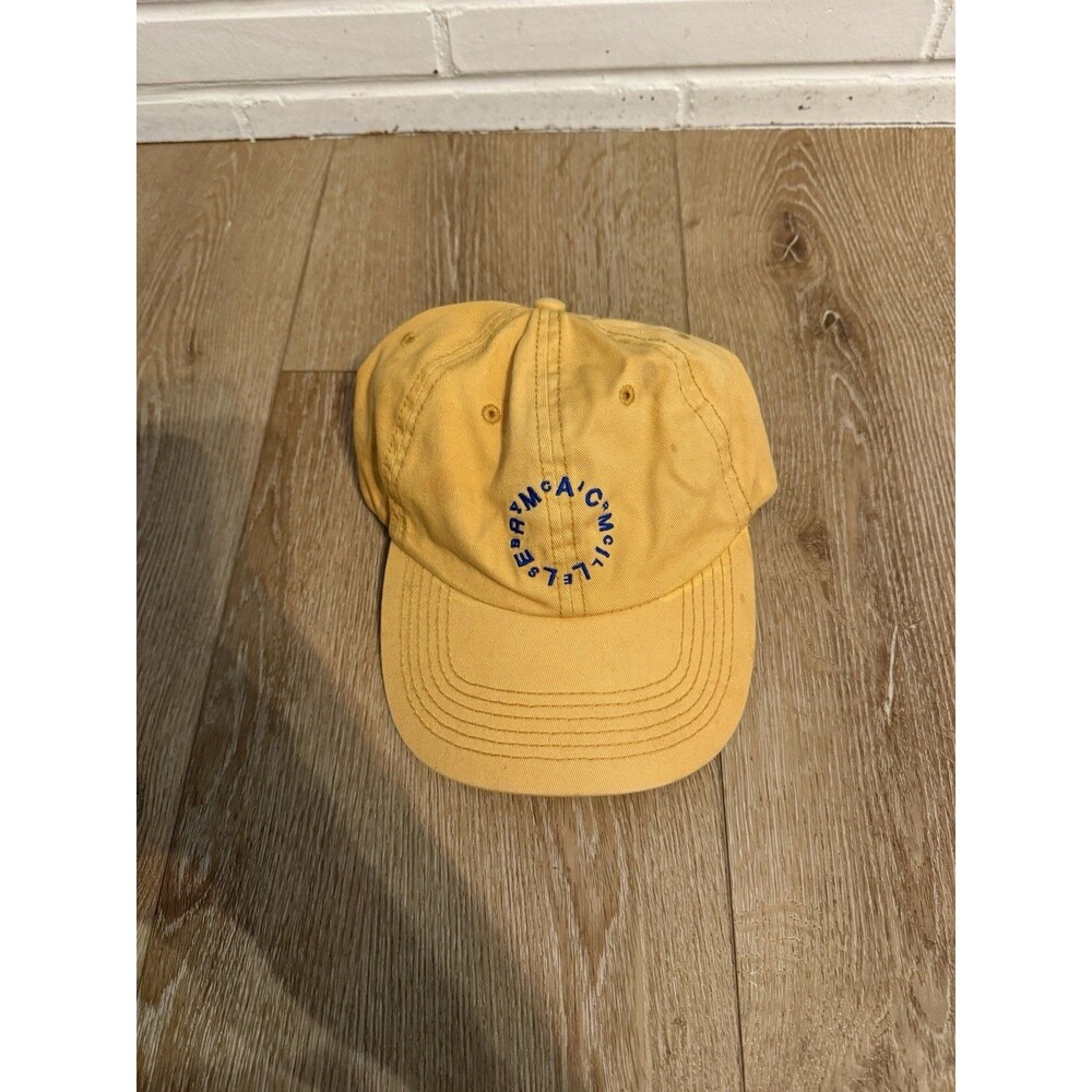 Mac Miller Circles Hat  Adult Yellow Strapback Cap Size Adjustable